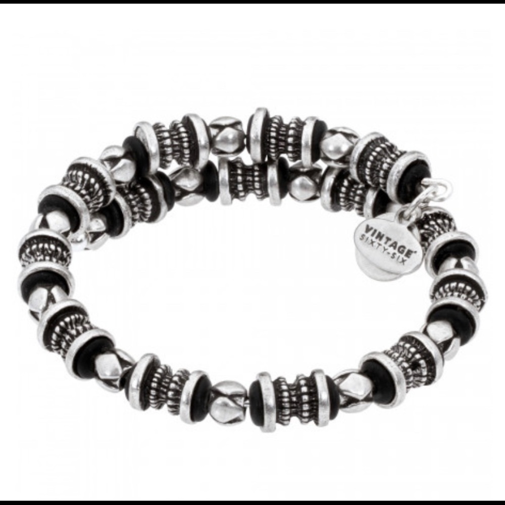 NOT FOR SALE Alex & Ani Heritage Nightfall Rafaelian Wrap